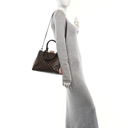 Louis Vuitton Damier Ebene Cuir Taurillon Brittany Magnolia 2 of 10