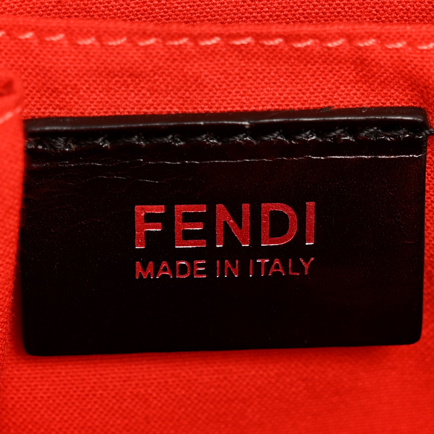 Fendi Vitello Elite Regular 2Jours Tote Papavero Silver 6 of 14