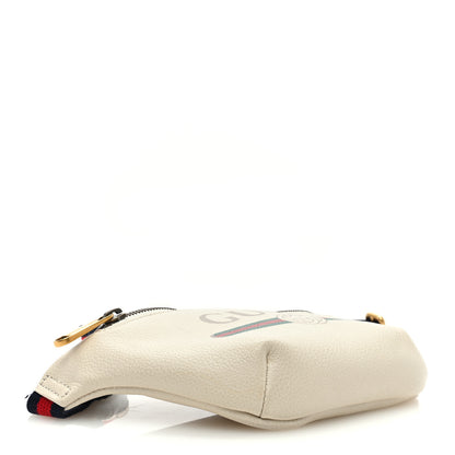 Gucci Grained Calfskin Small Logo Belt Bag White 4 of 11