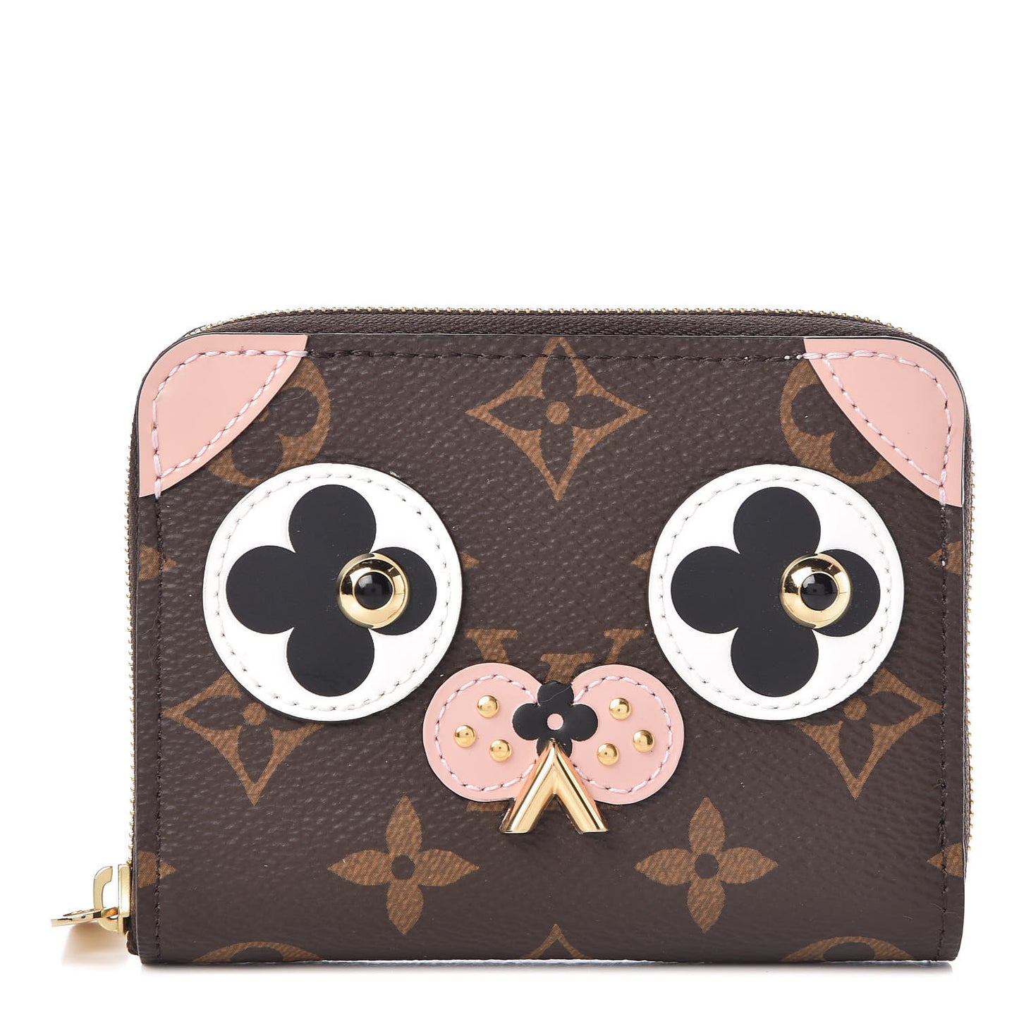 Monogram Valentine Dog Zippy Coin Purse
