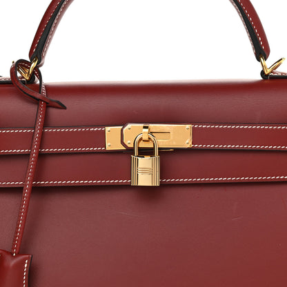 Hermes Chamonix Kelly Sellier 32 Rouge H 8 of 10