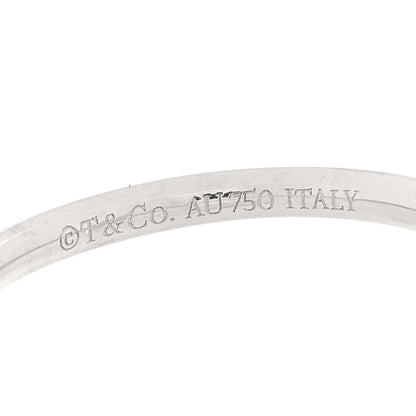 Tiffany 18K White Gold T Wire Ring 50 5.25 4 of 4