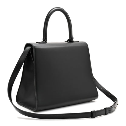 Delvaux Box Calfskin MM Brillant Satchel Black 3 of 11