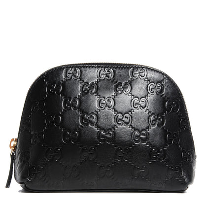 Gucci Guccissima GG Cosmetic Case Black 1 of 7