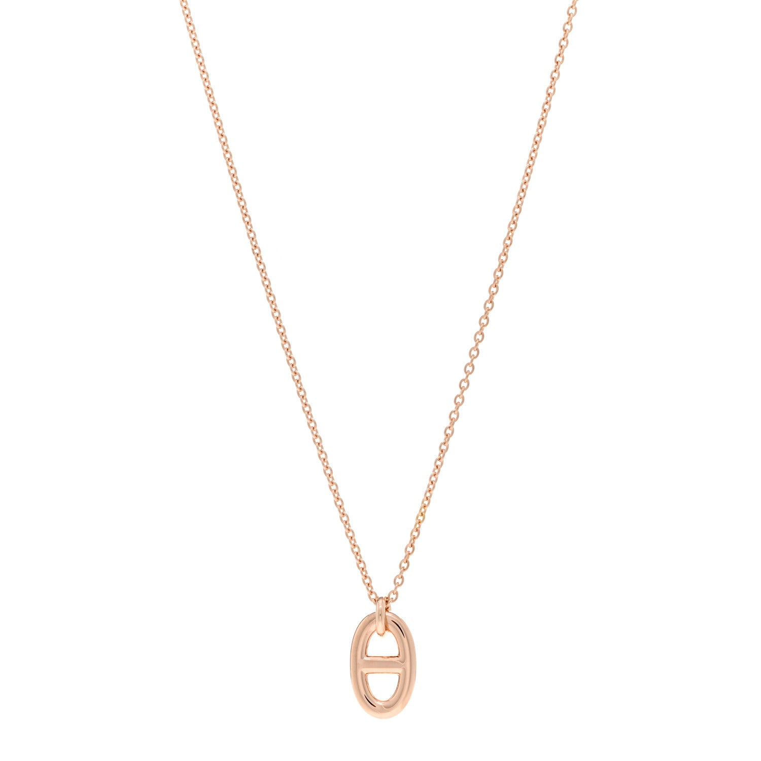 Hermes 18K Rose Gold PM Farandole Pendant Necklace 1 of 5