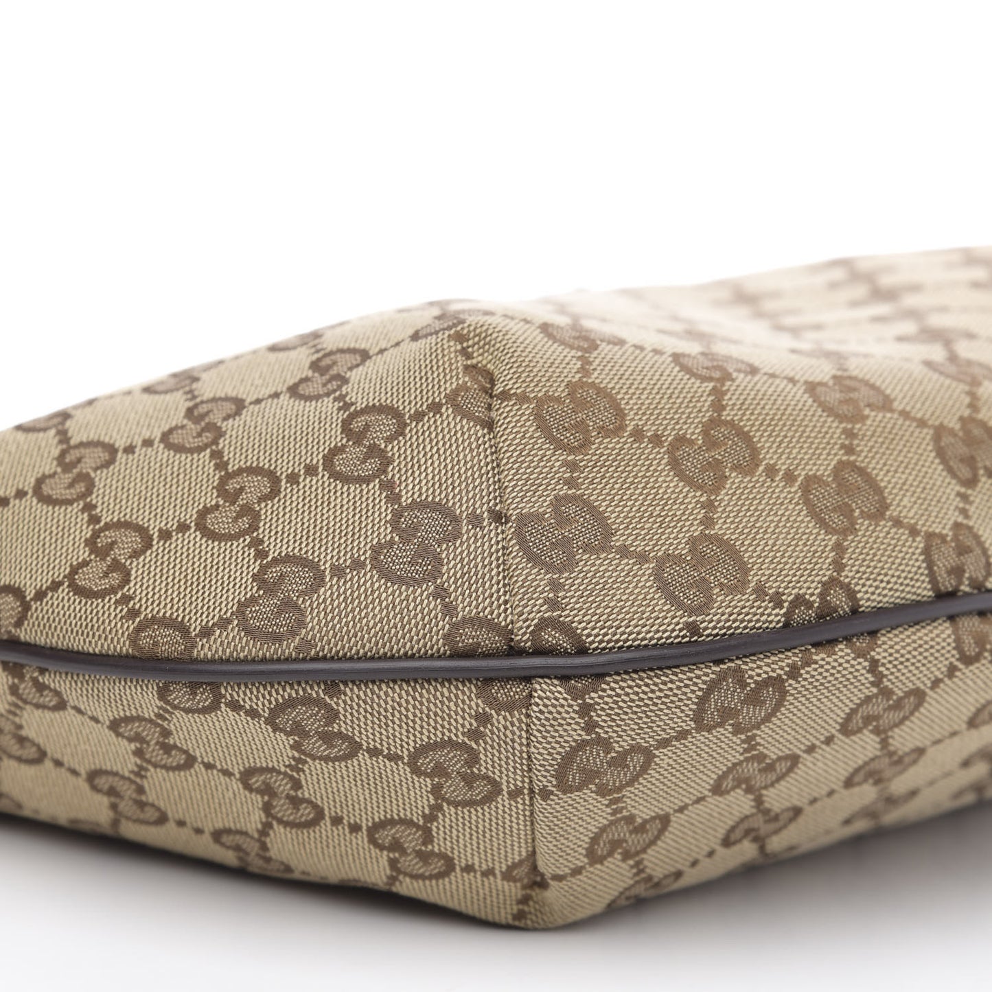 Monogram Medium Half Moon Hobo Dark Brown