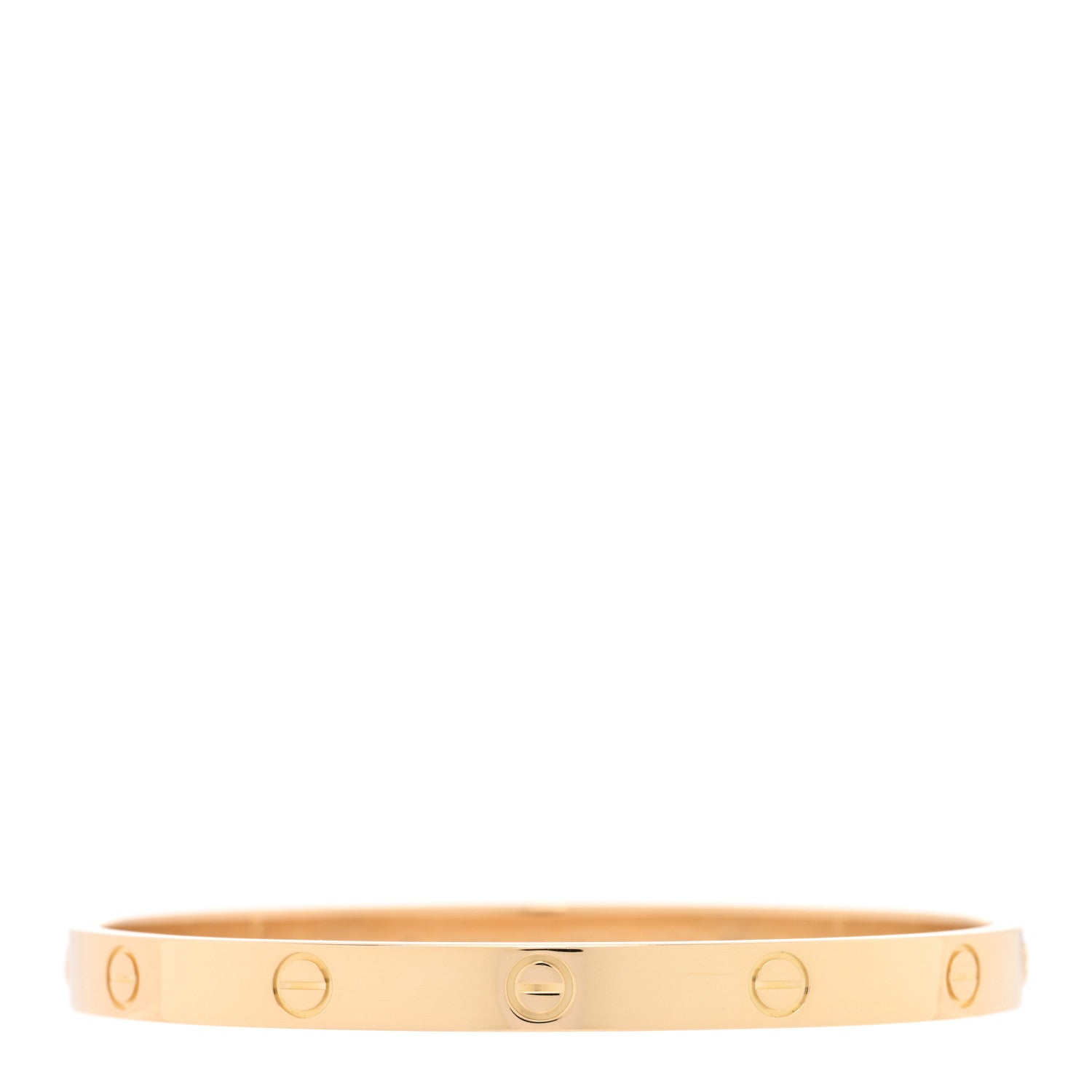 Cartier 18K Yellow Gold LOVE Bracelet 19 1 of 9
