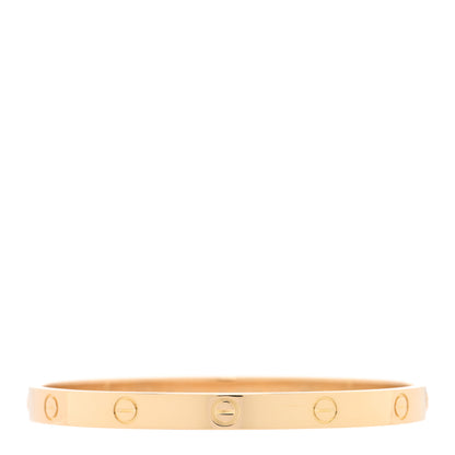 Cartier 18K Yellow Gold LOVE Bracelet 19 1 of 9