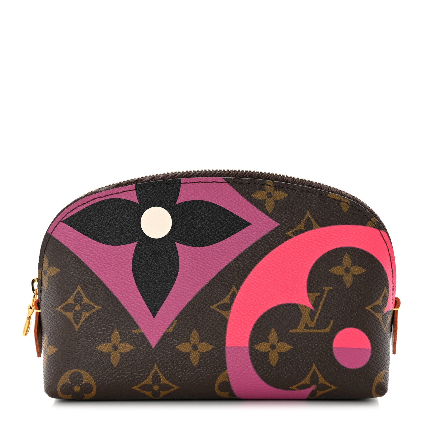 Monogram Game On Cosmetic Pouch