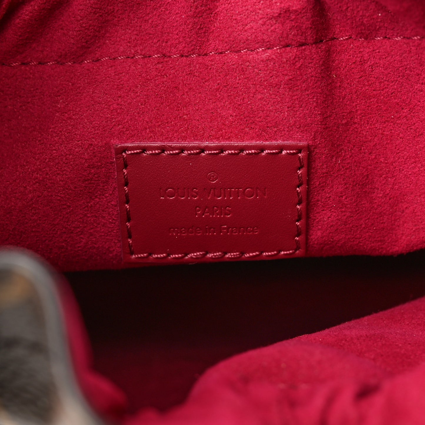 Monogram Pouch Noe Fuchsia