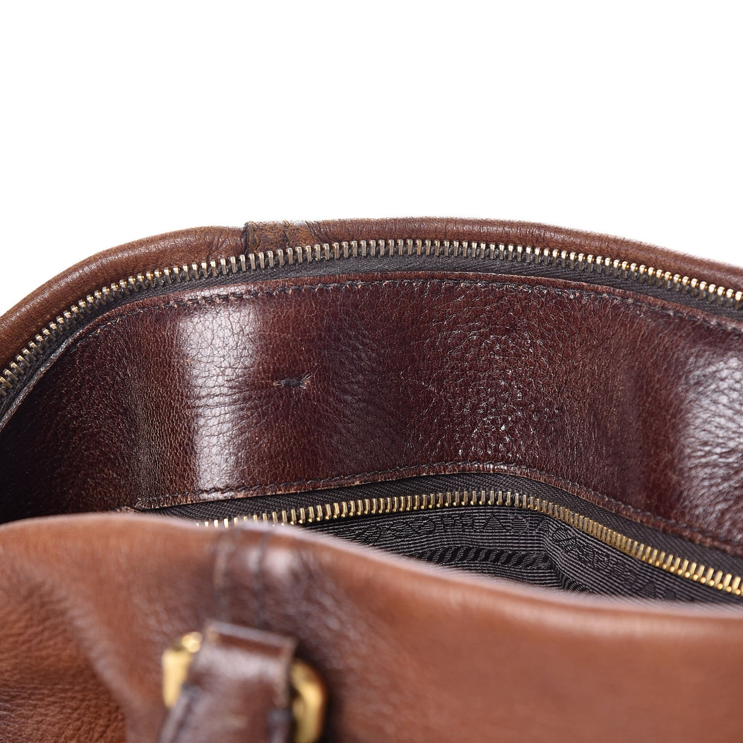 Cervo Antik Shopping Satchel Cacao Sfumato
