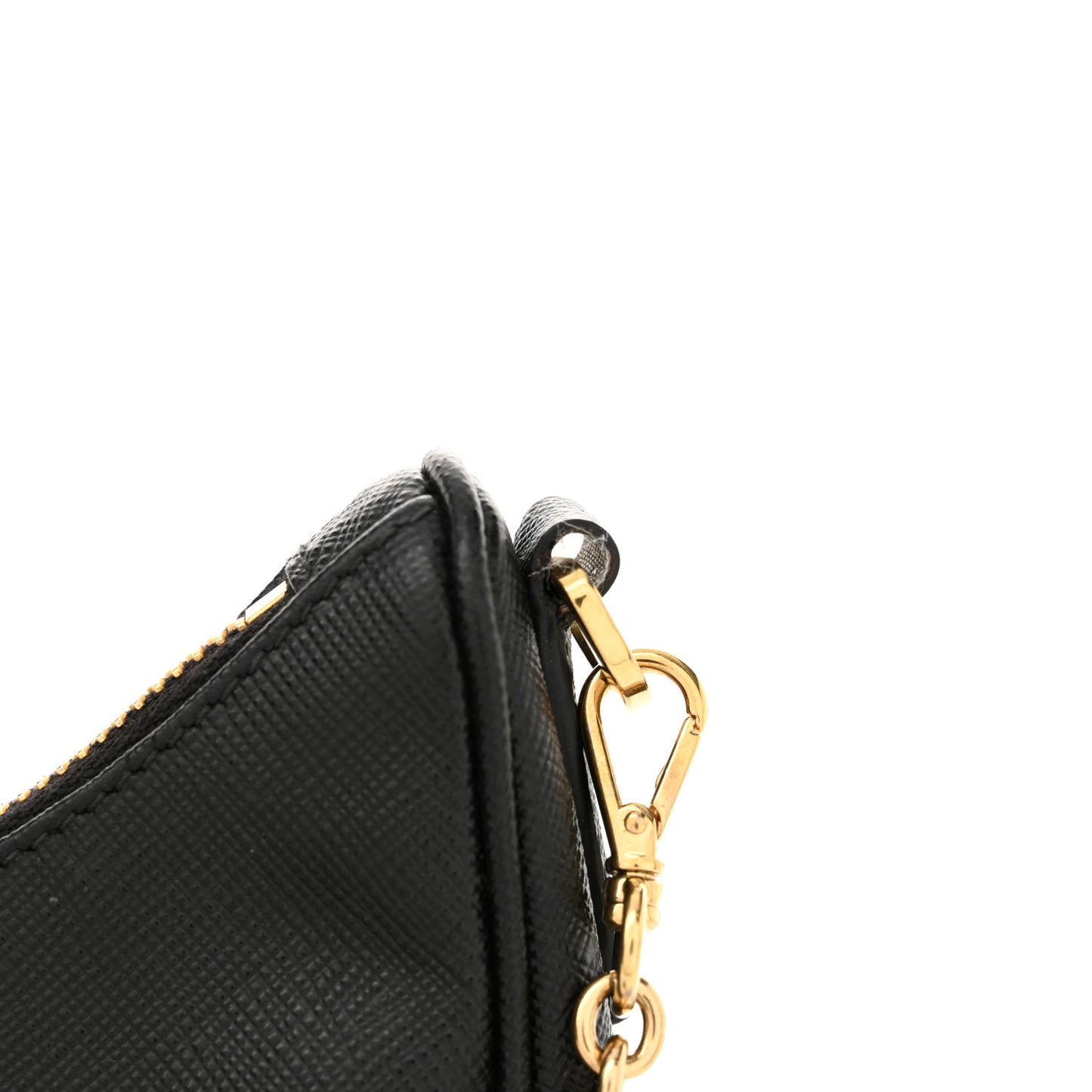 Saffiano Lux Re-Edition 2005 Shoulder Bag Black