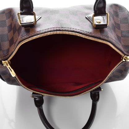 Louis Vuitton Damier Ebene Speedy Bandouliere 30 6 of 13