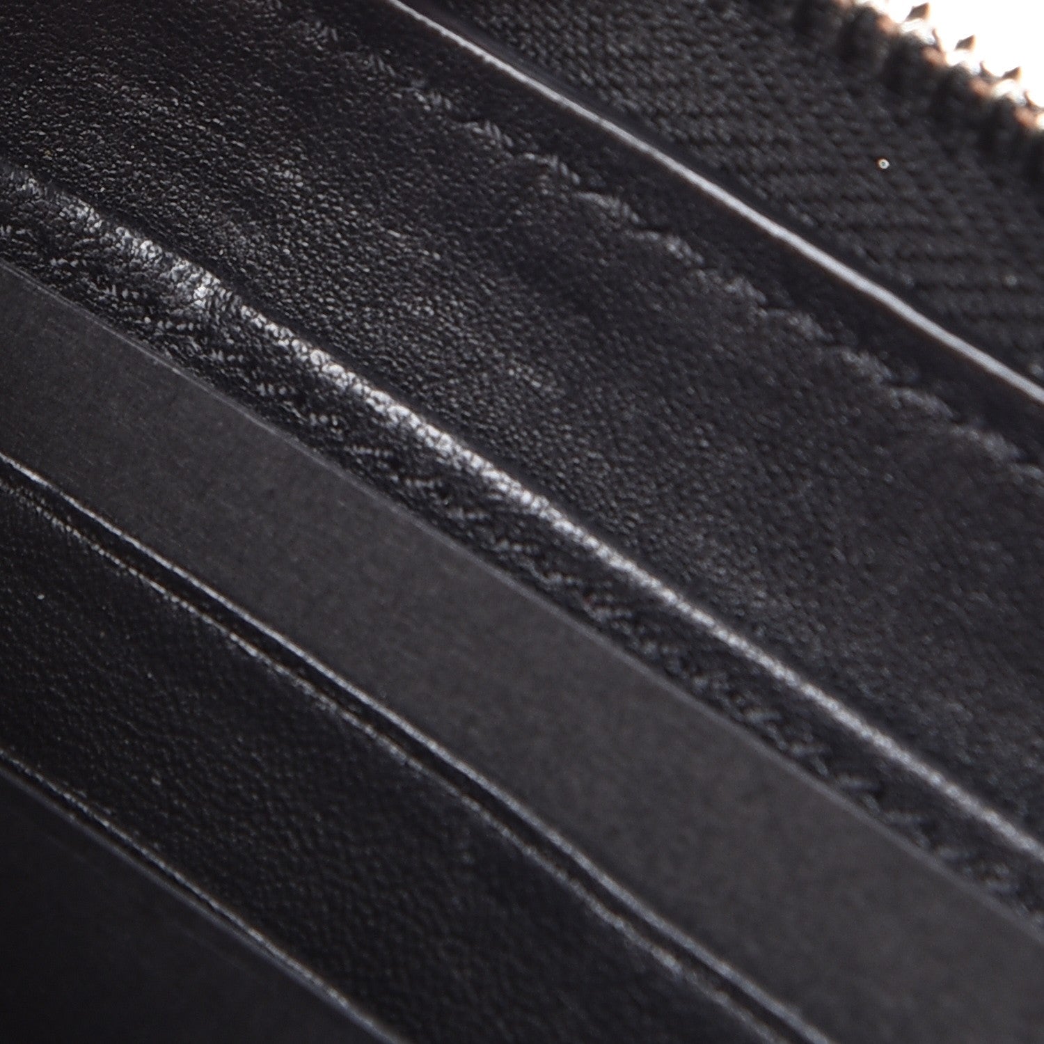 Givenchy Sugar Goatskin Pandora Zip Around Wallet Black 7 of 11