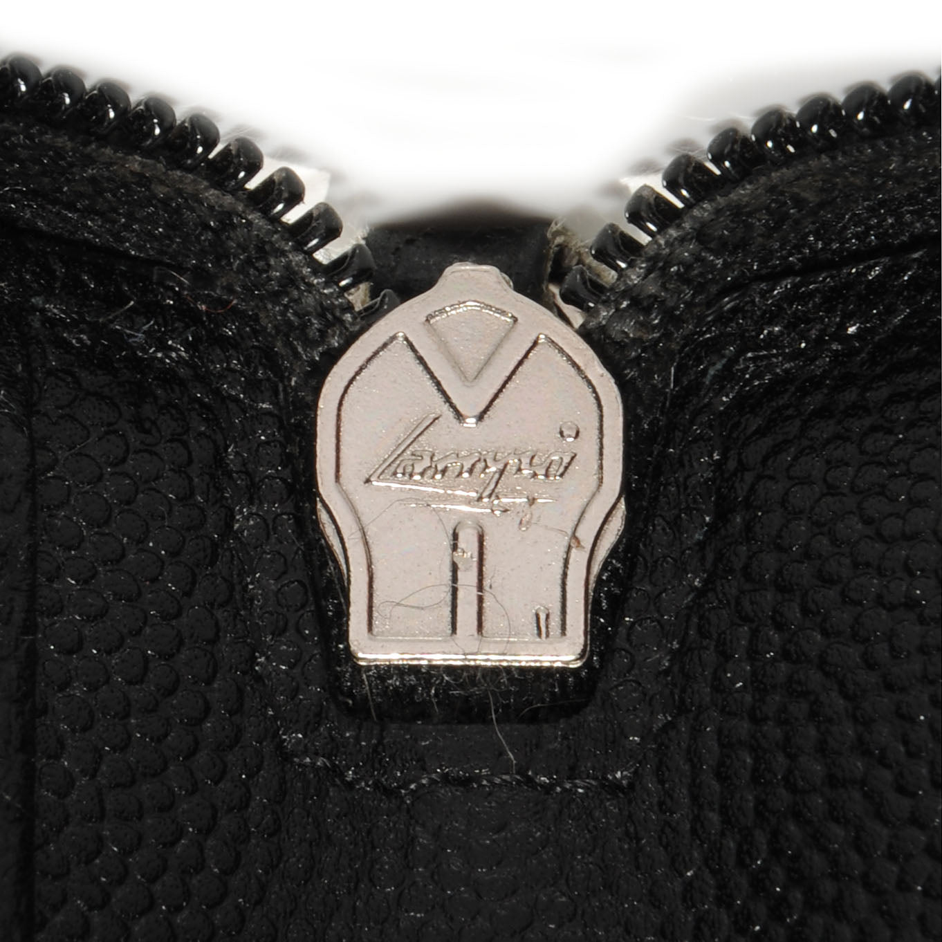 Caviar Sevruga Large Zip Around Wallet Black