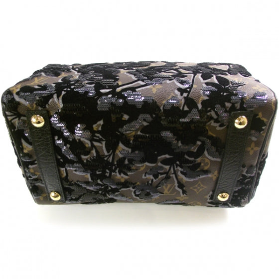 Louis Vuitton Monogram Fleur De Jais Sequins Speedy 30 4 of 8