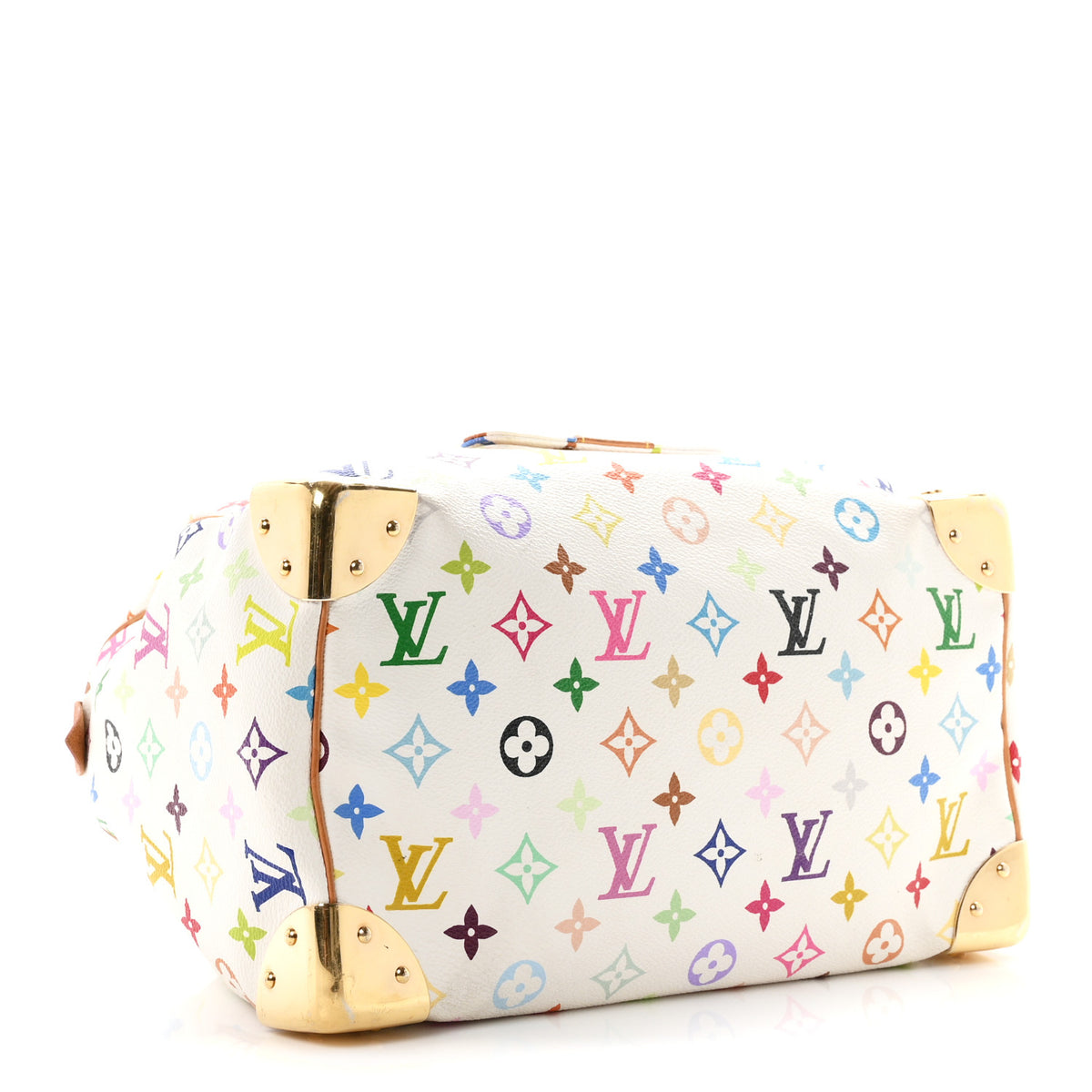 Monogram Multicolor Speedy 30 White