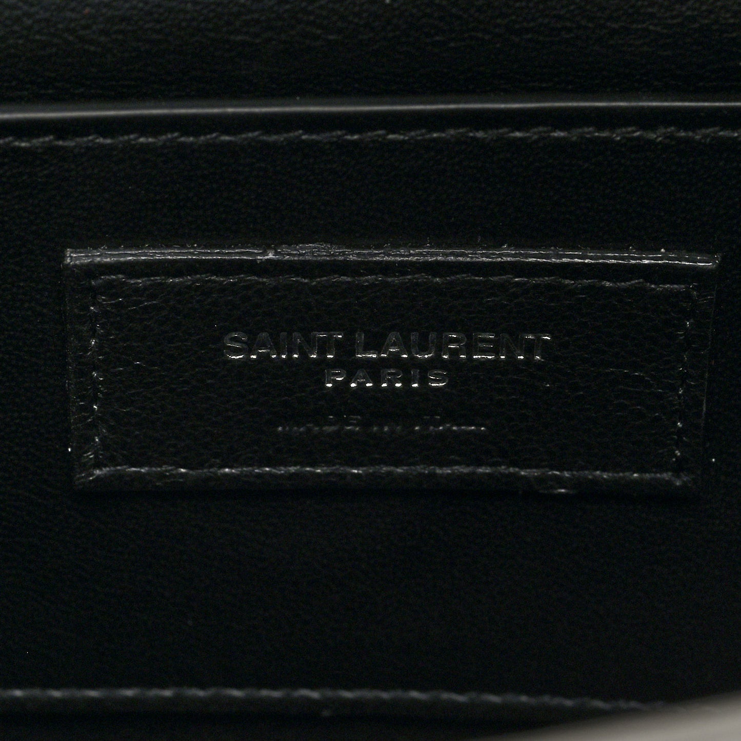 Metallic Calfskin Manhattan Chain Clutch Metal Argento