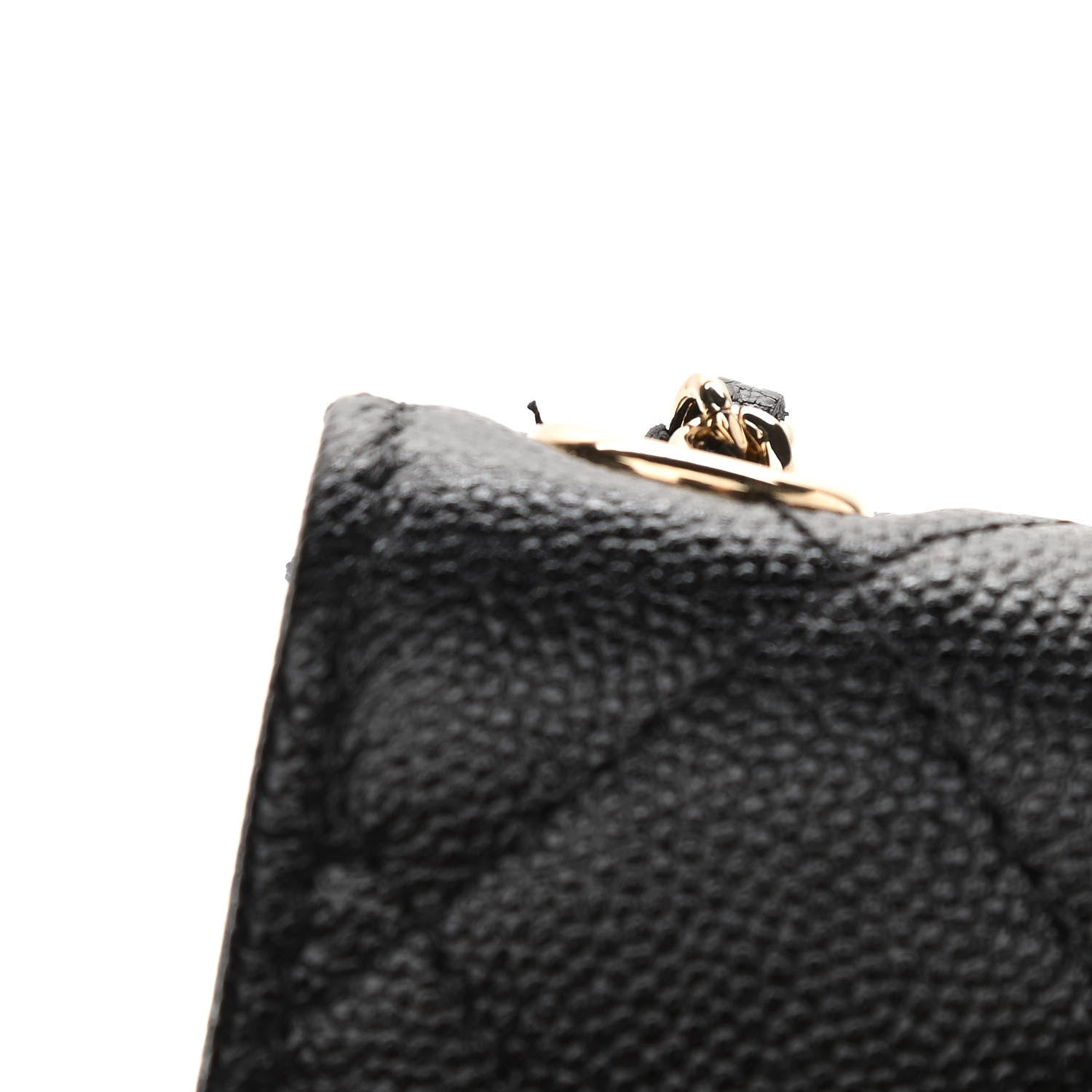 Chanel Caviar Quilted Golden Class Phone Holder Black 11 of 12