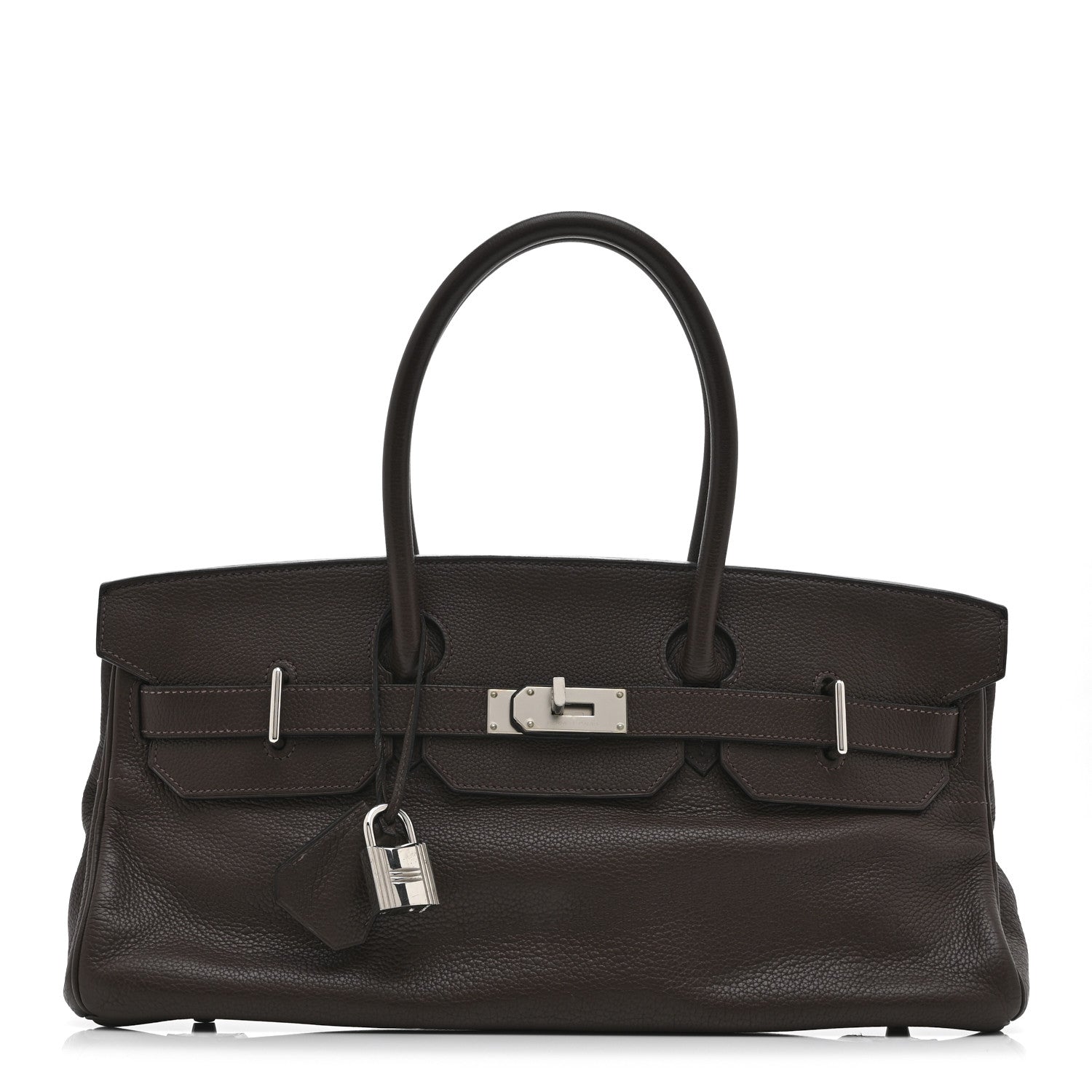 Hermes Taurillon Clemence JPG Birkin 42 Chocolate 1 of 10