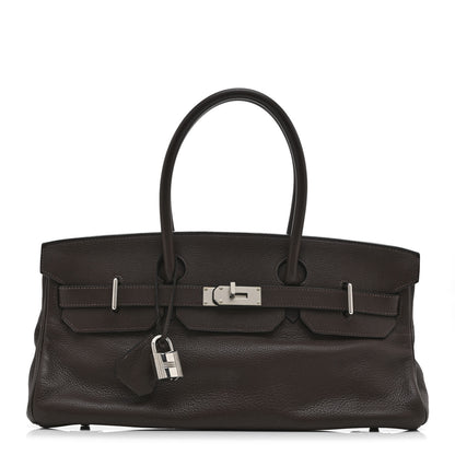 Hermes Taurillon Clemence JPG Birkin 42 Chocolate 1 of 10