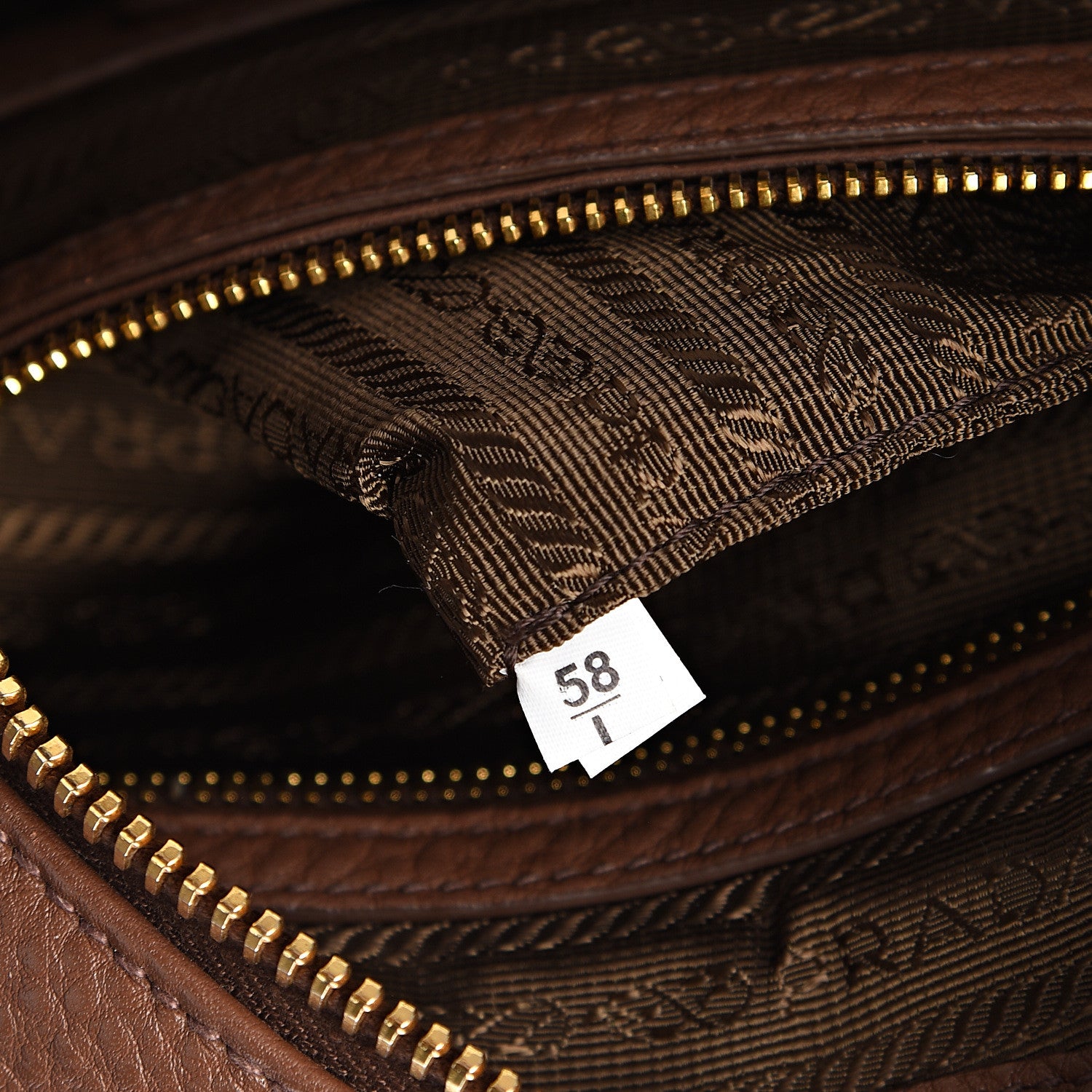 Prada Vitello Daino Hobo Cacao 6 of 9