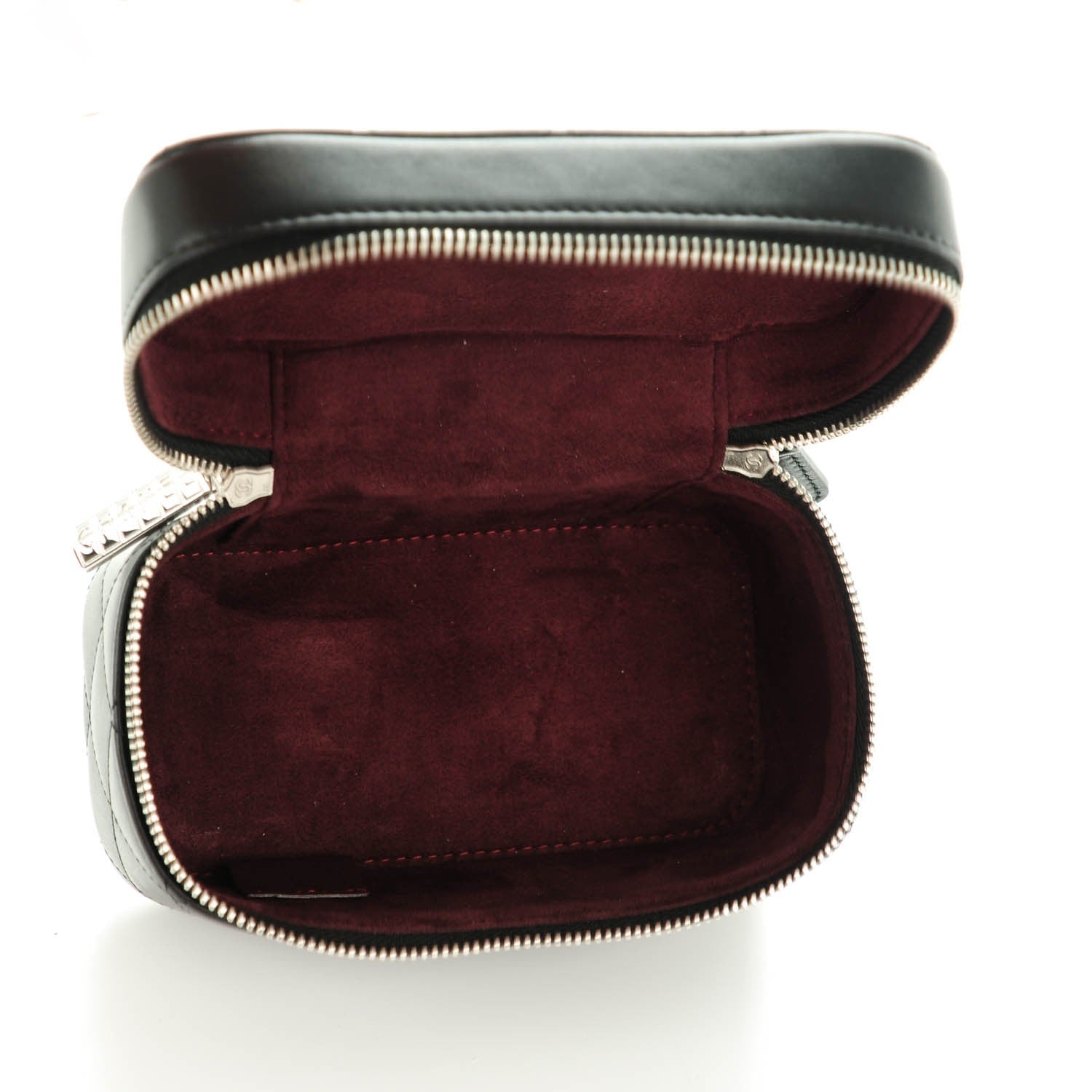 Chanel Lambskin Quilted Watch Case Black 6 of 8