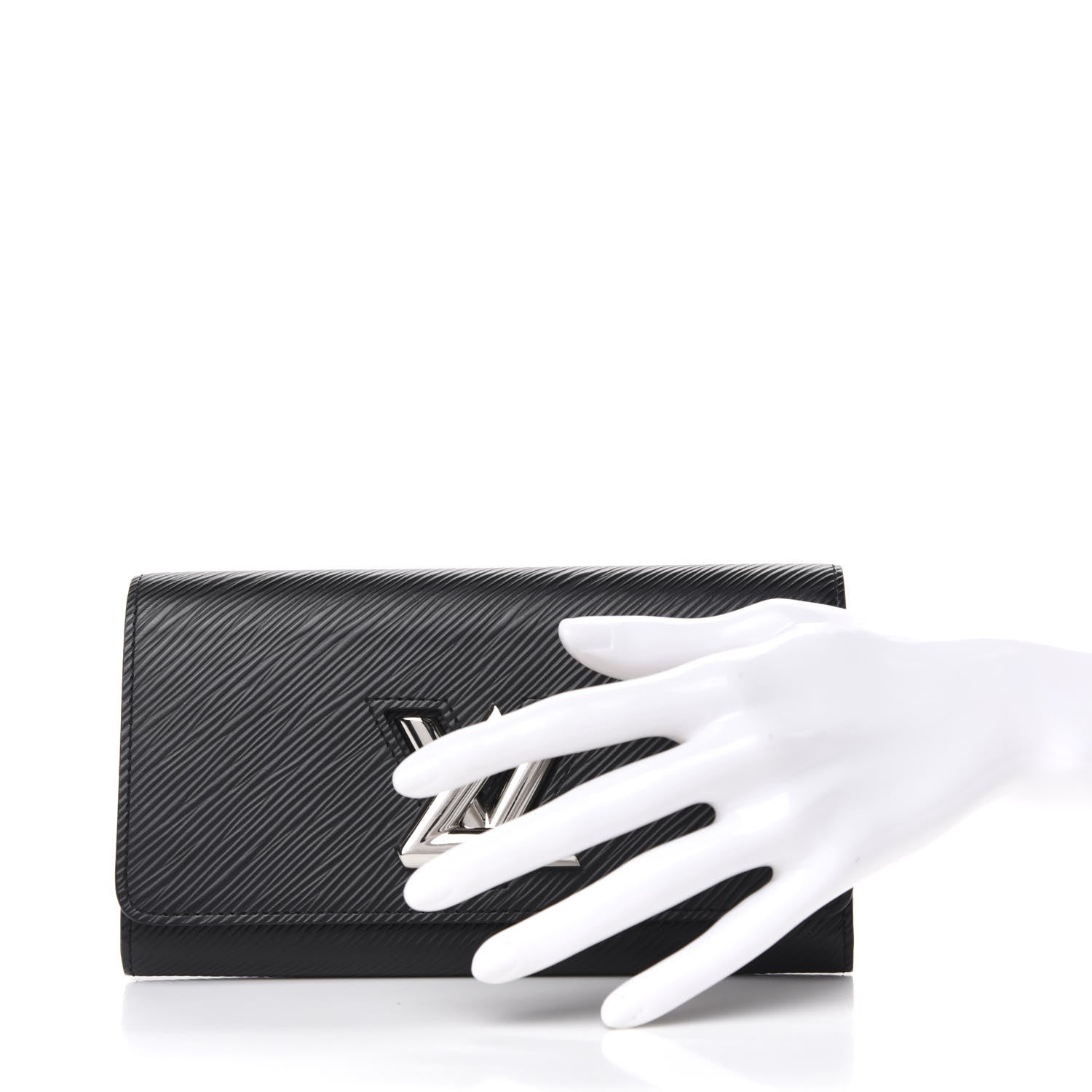 Louis Vuitton Epi Twist Wallet Black 2 of 6