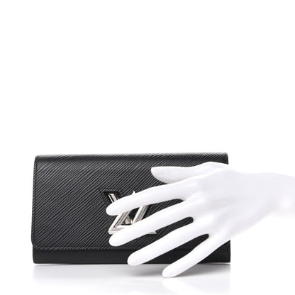 Louis Vuitton Epi Twist Wallet Black 2 of 6