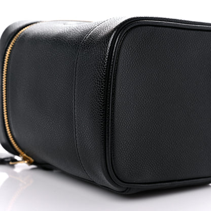 Chanel Caviar Vanity Cosmetic Case Black 9 of 13