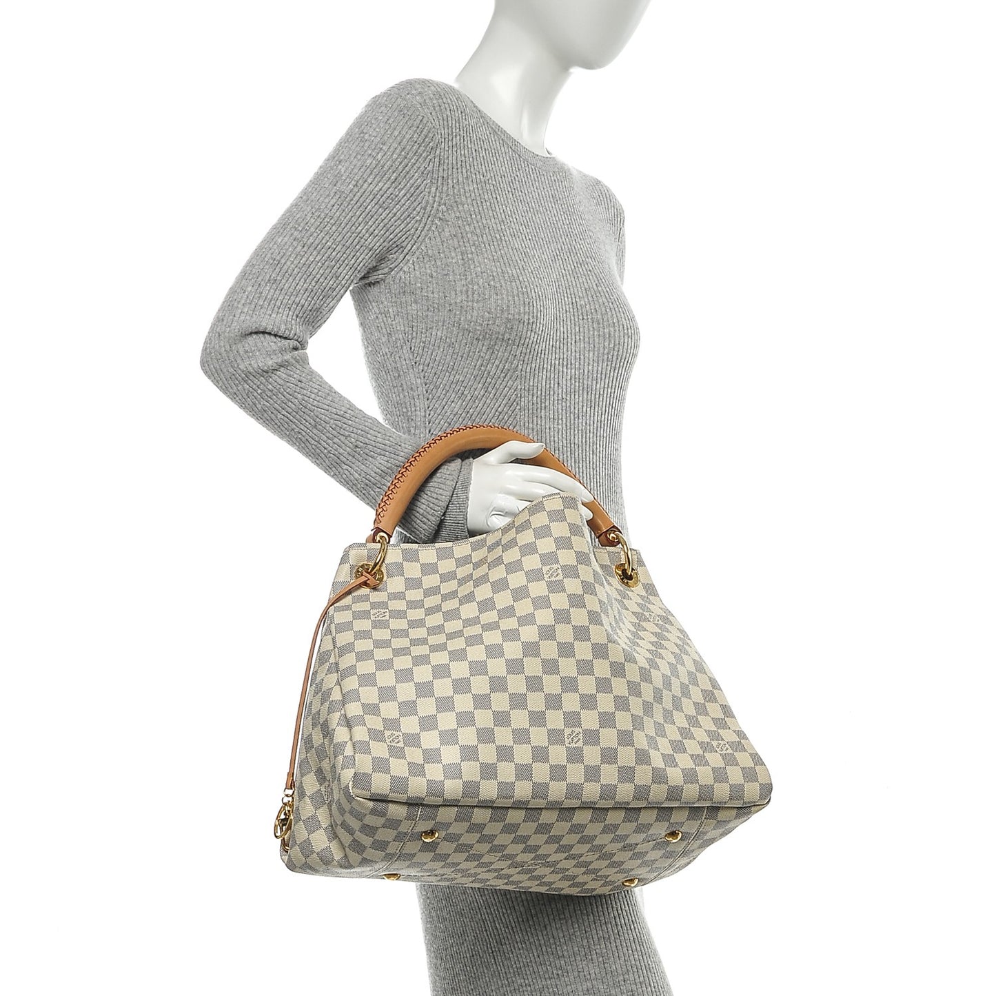 Damier Azur Artsy MM