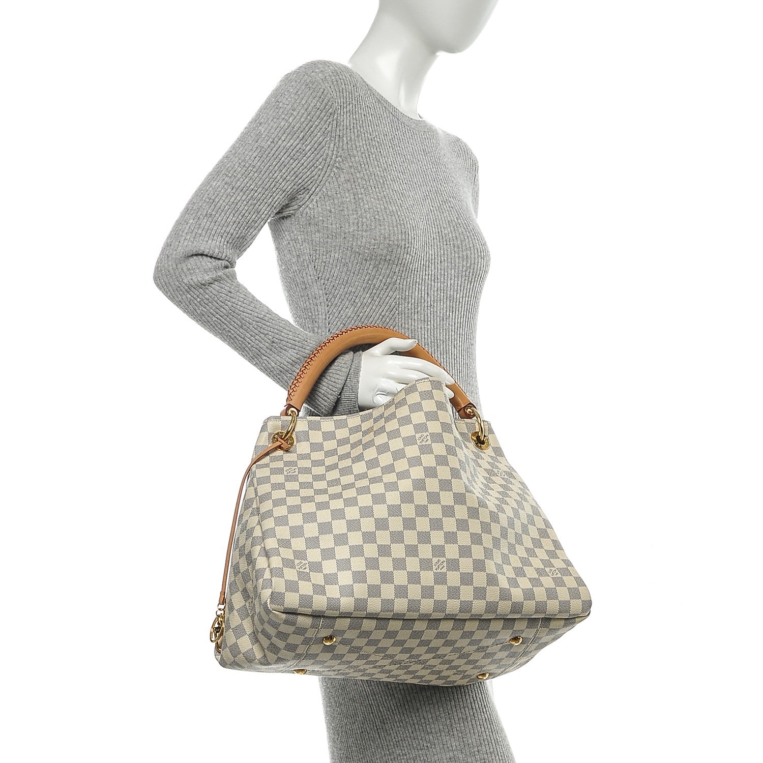 Louis Vuitton Damier Azur Artsy MM 2 of 7