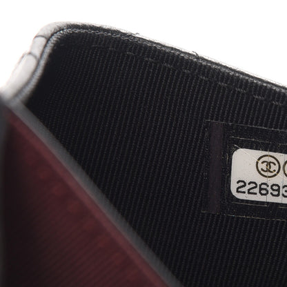 Chanel Lambskin Quilted Flap Card Holder Black 8 of 9
