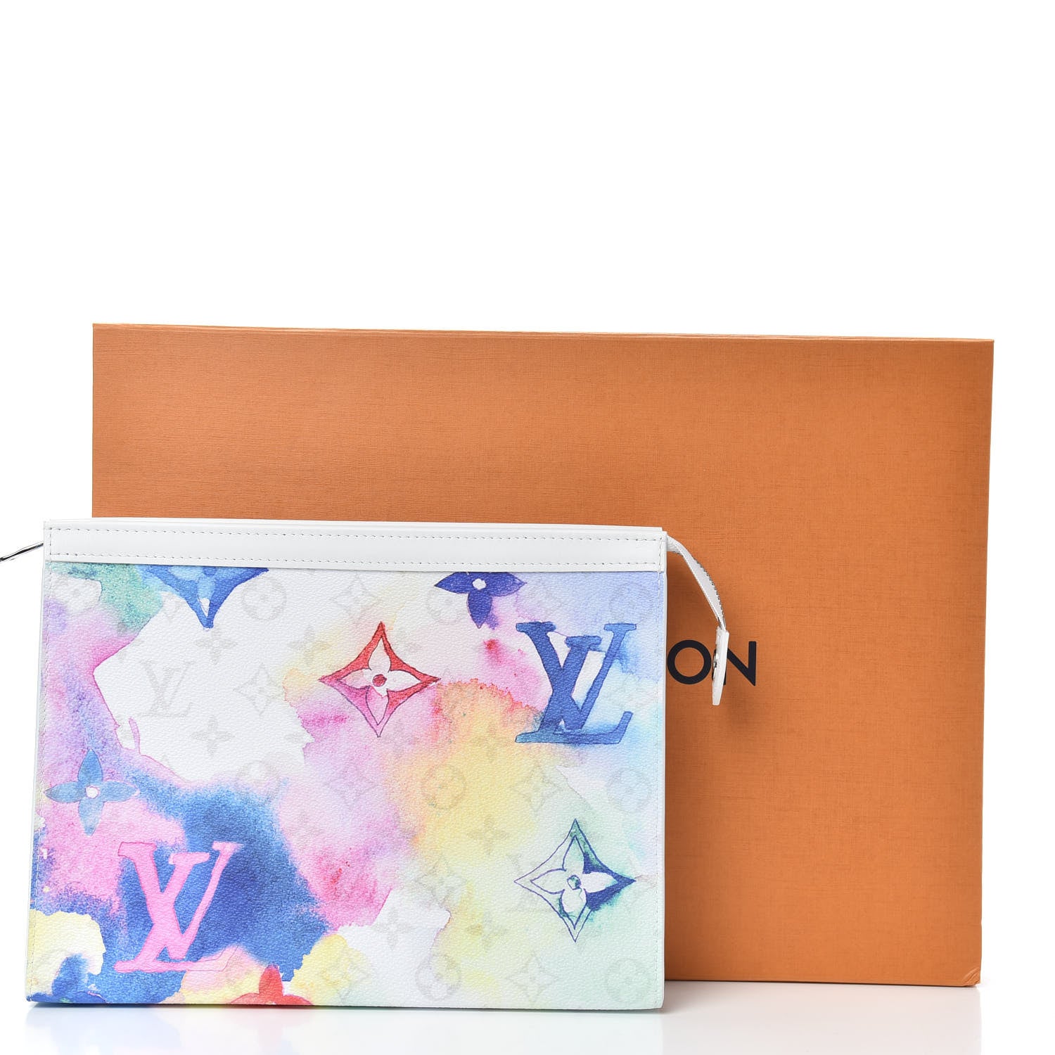 Louis Vuitton Monogram Watercolor Pochette Voyage MM Multicolor 10 of 10
