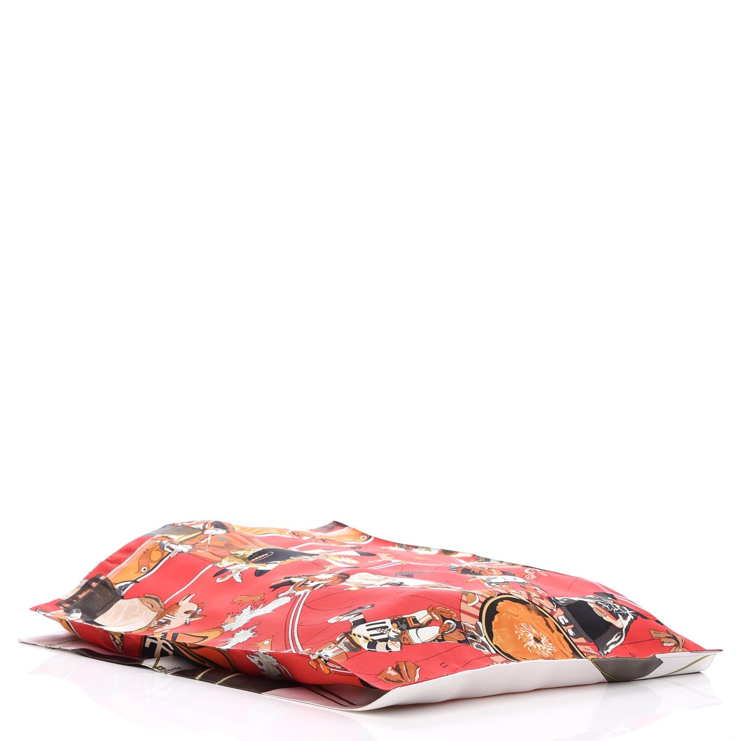 Hermes Silk Petit H Kachinas Shopping Bag 4 of 8