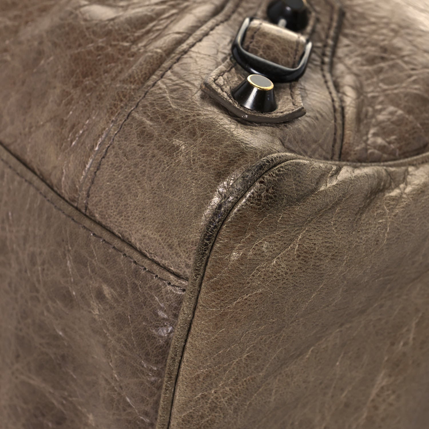 Balenciaga Agneau Classic Hardware Velo Gris Poivre 10 of 17