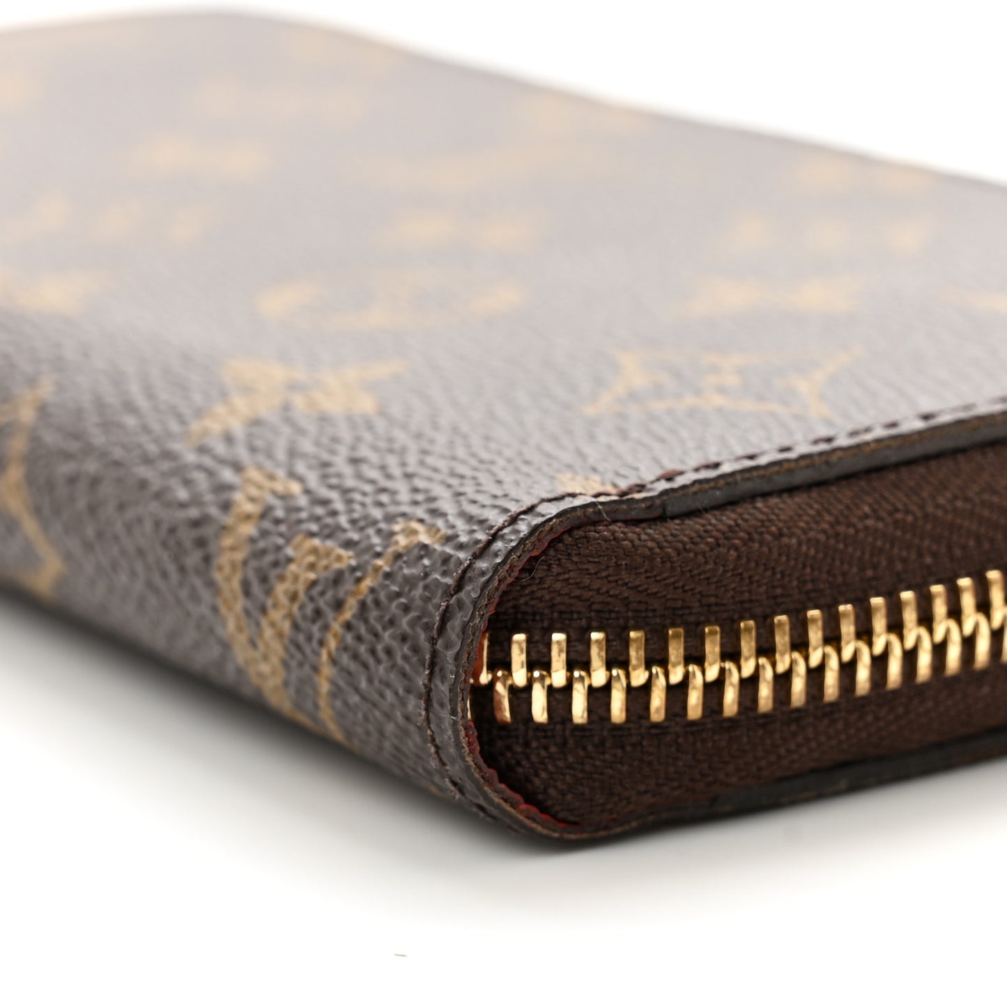 Monogram Zippy Wallet Coquelicot