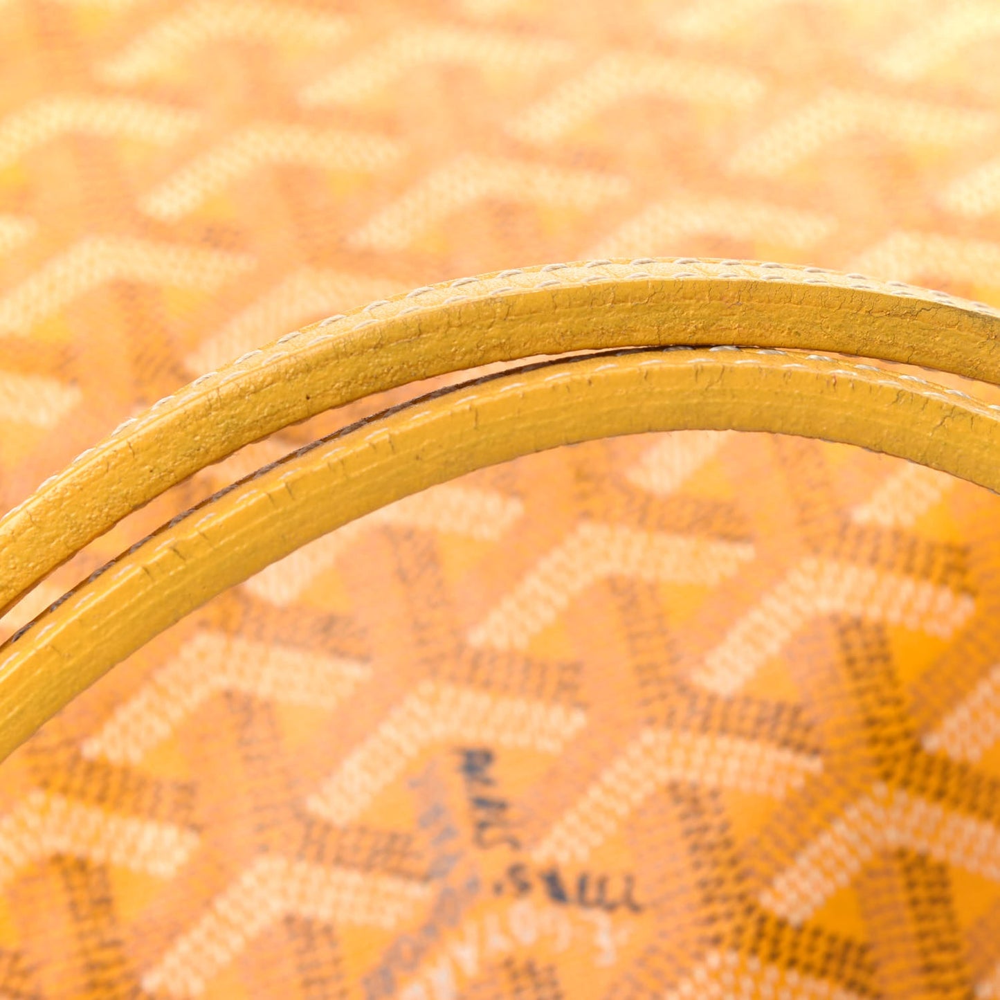 Goyardine Saint Louis PM Yellow