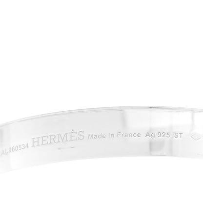 Hermes Sterling Silver PM Collier De Chien Bracelet ST 4 of 5