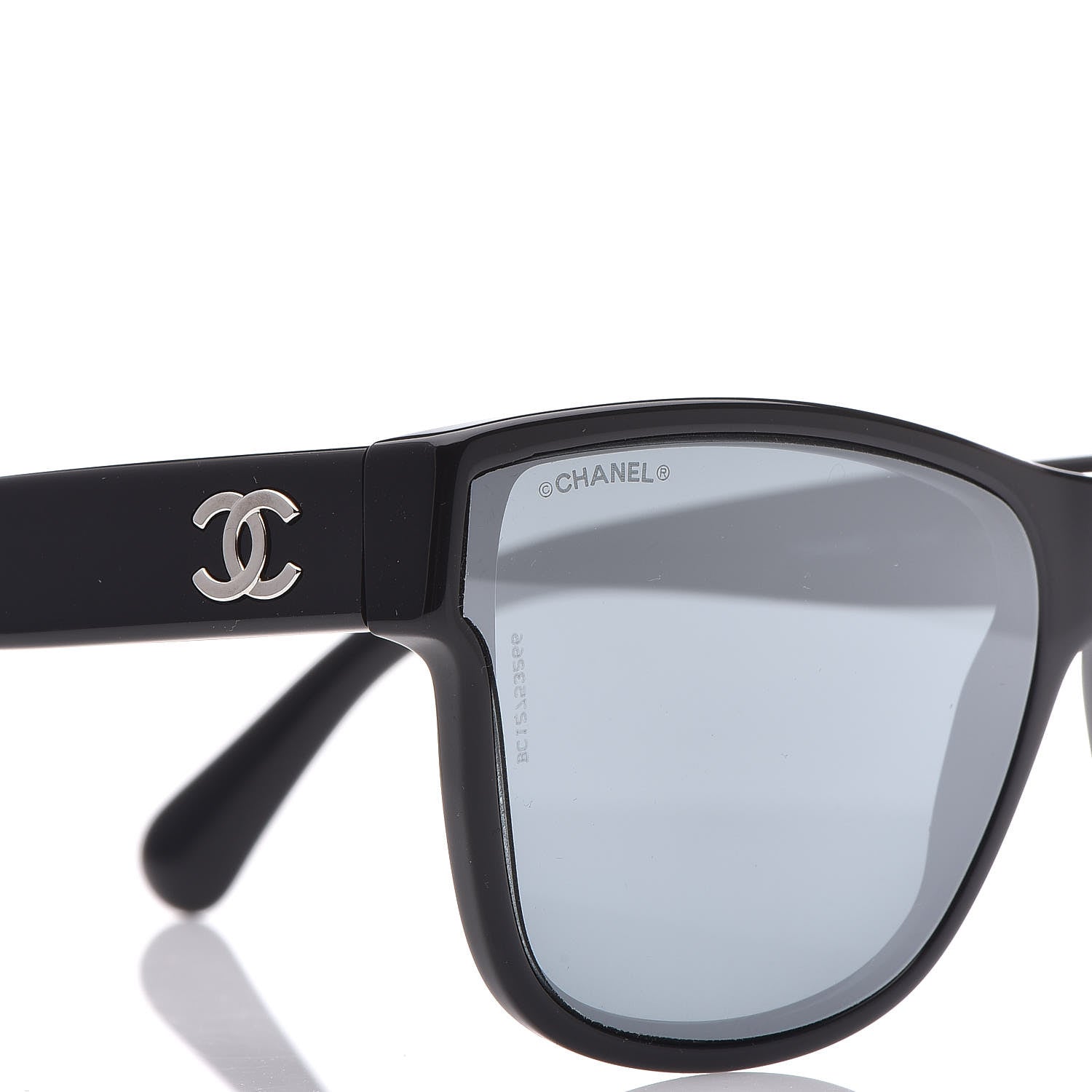 Chanel Acetate Butterfly Sunglasses 5386 Black 7 of 8