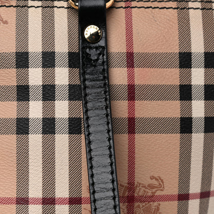 Burberry Haymarket Check Small Salisbury Tote Black 11 of 17