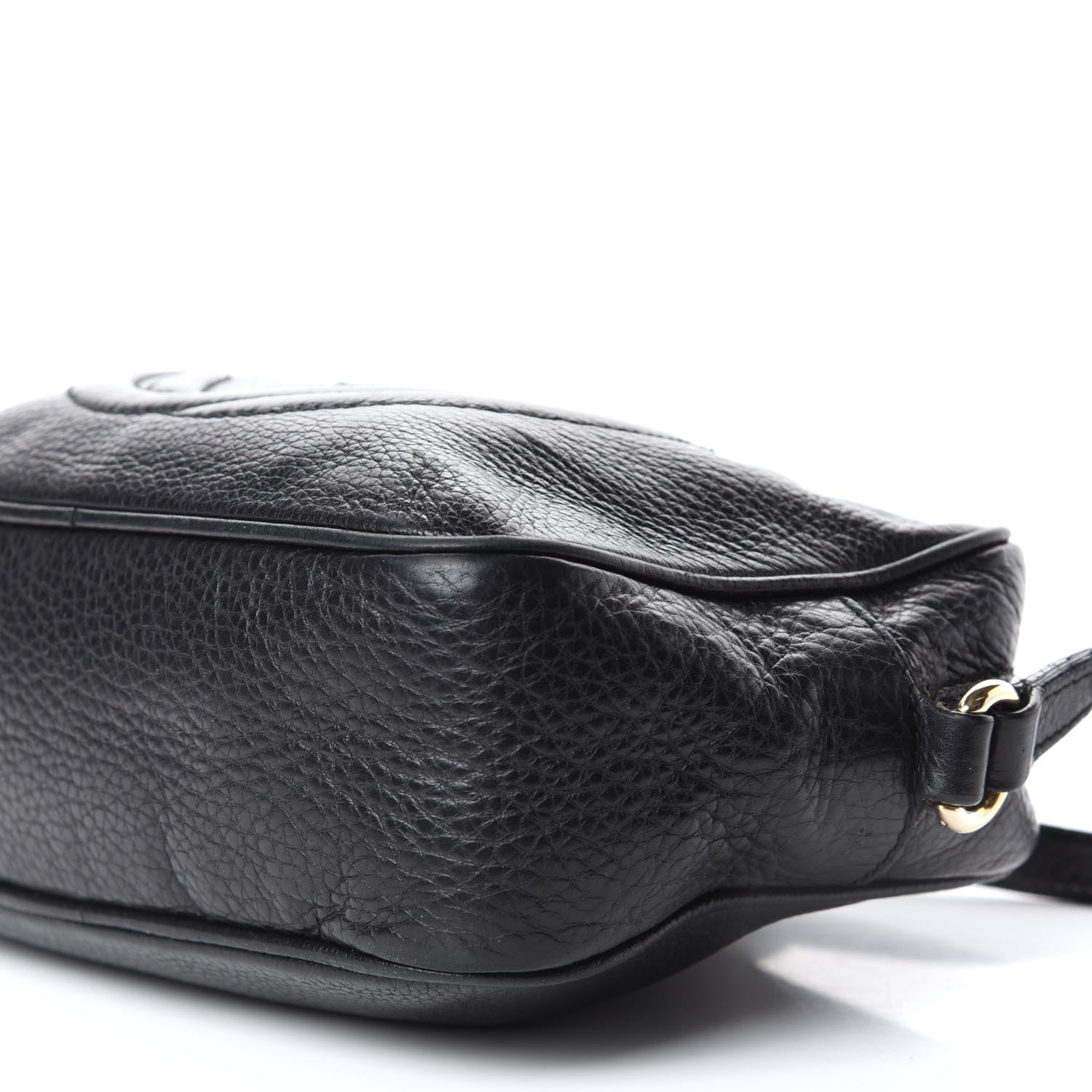 Gucci Pebbled Calfskin Small Soho Disco Bag Black 9 of 10