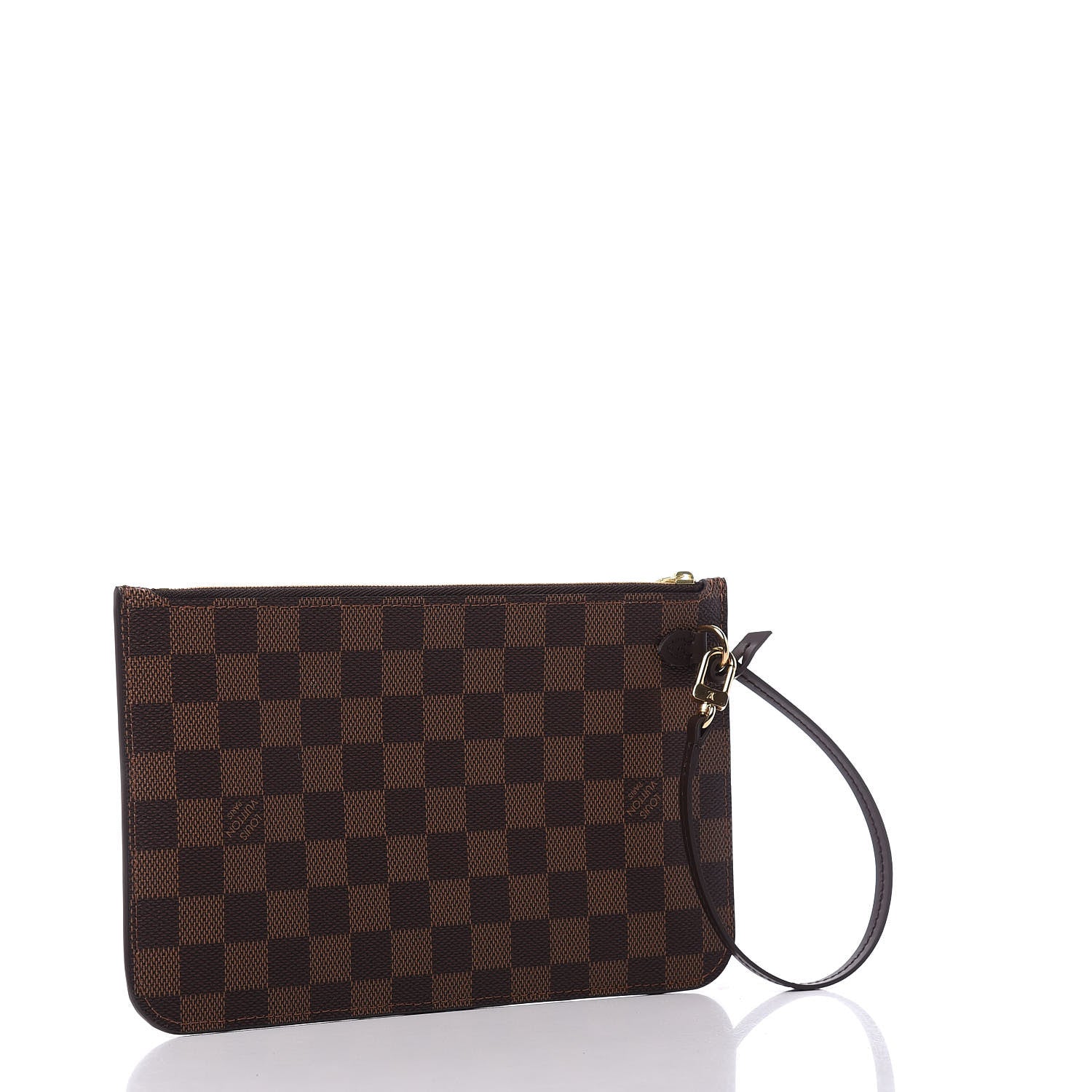 Louis Vuitton Damier Ebene Neverfull MM GM Pochette 3 of 10