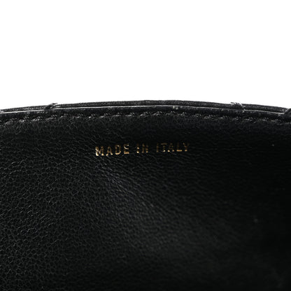 Chanel Lambskin Bekko Resin Medium Single Flap Black 7 of 14