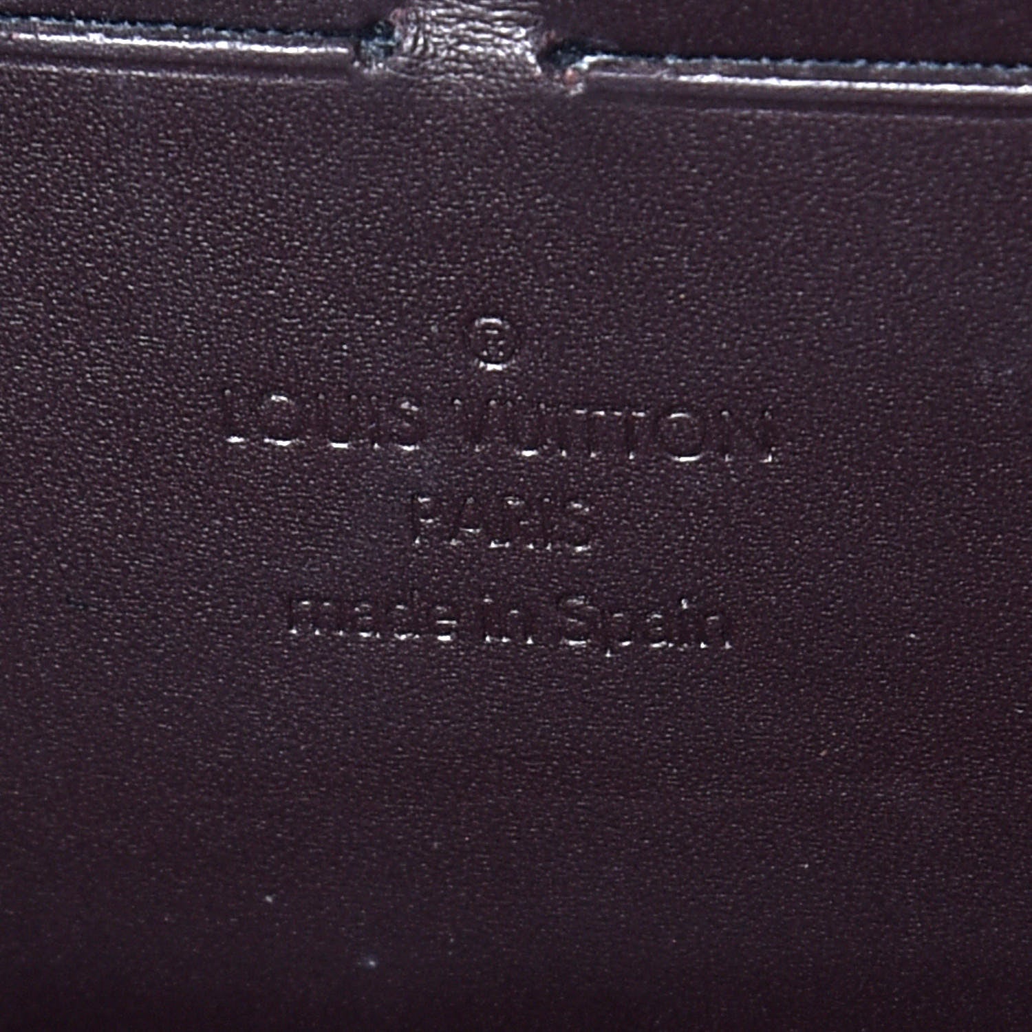Louis Vuitton Vernis Zippy Wallet Amarante 8 of 10