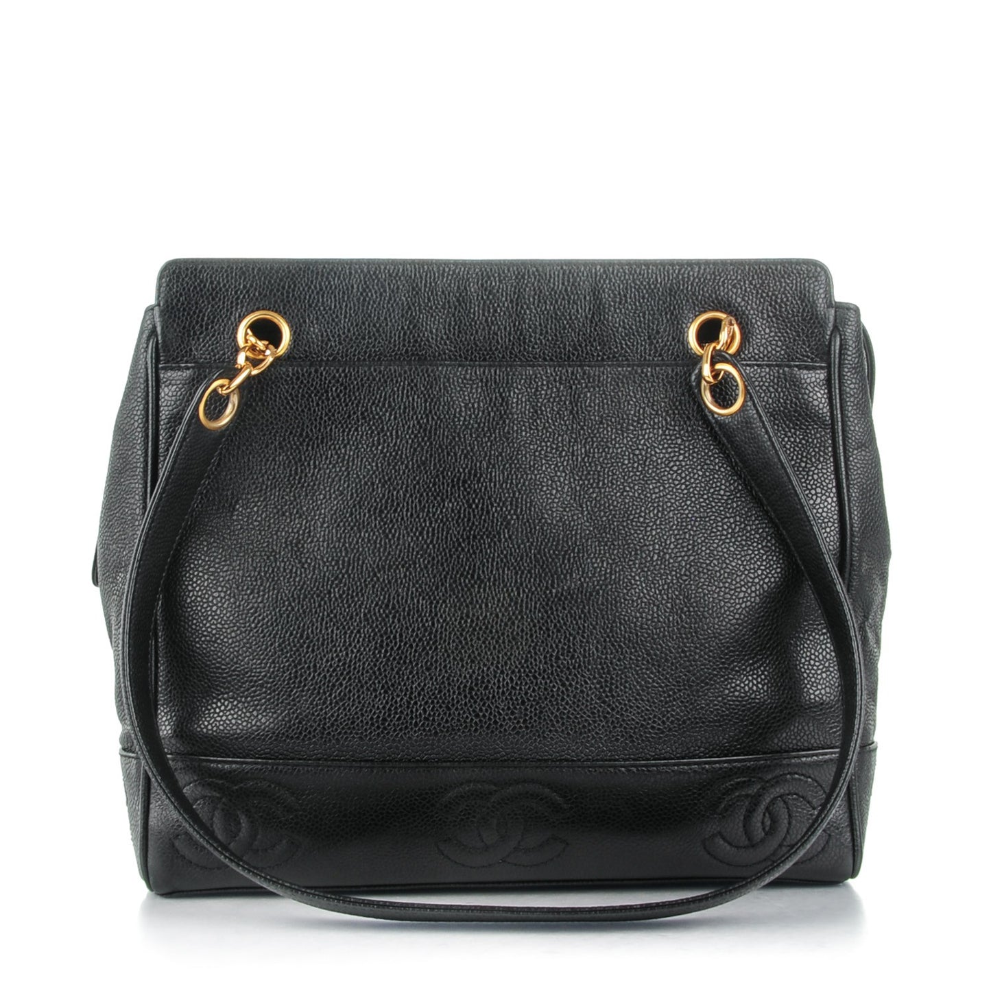 Caviar Shoulder Bag Black