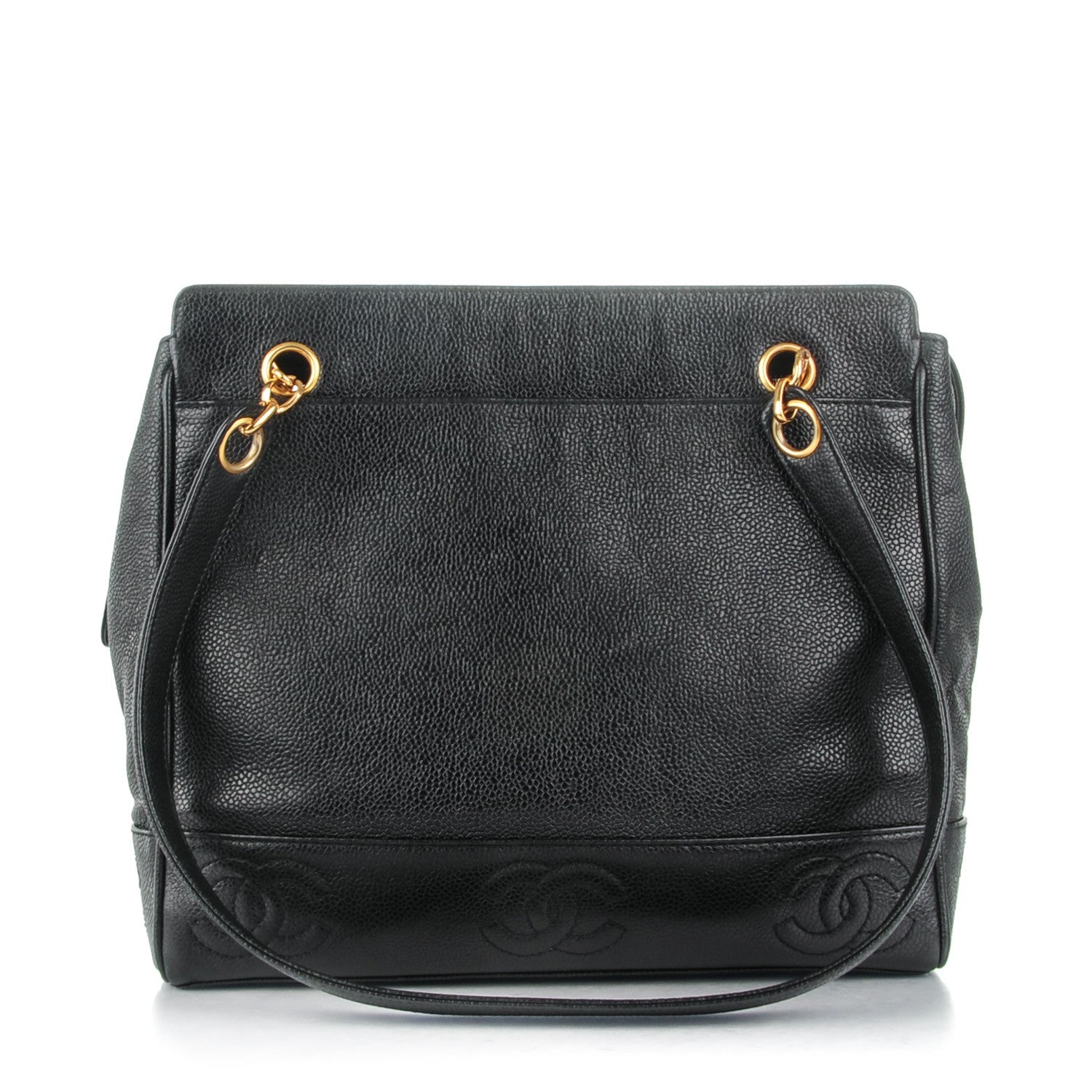 Chanel Caviar Shoulder Bag Black 1 of 8