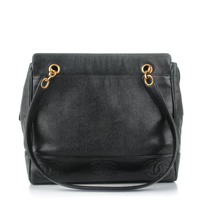 Chanel Caviar Shoulder Bag Black 1 of 8