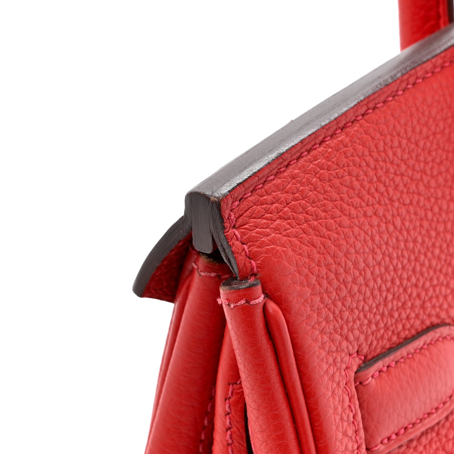 Hermes Togo BIRKIN 30 Rouge Casaque 21 of 21