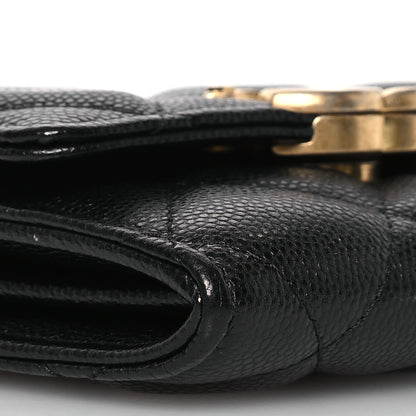 Chanel Caviar Quilted Mini Bracelet On Chain Wallet On Chain WOC Black 10 of 14